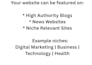 provide guest post backlinks on high da sites